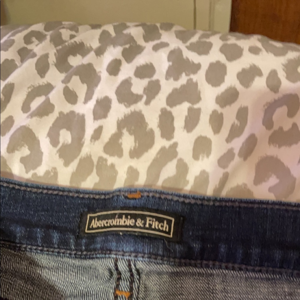 Abercrombie blue Jean shorts